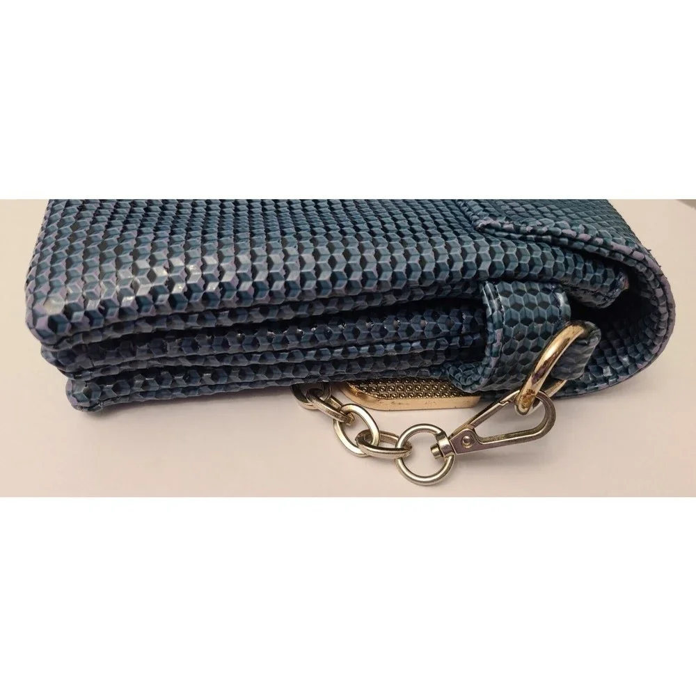 Womens Expandable One Handle Purse Green Gold Color Strap Yirentianzi - Picture 10 of 12